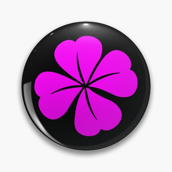 Item preview, Magenta Four Leaf Clover Lucky Irish Charm designed and sold by pattern-archive.