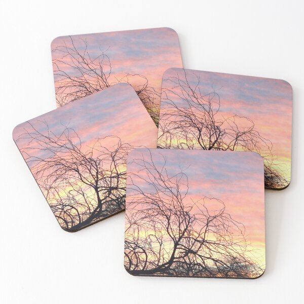 Item preview, Tree Silhouette Beside Sunrise designed and sold by MangoSeeds2.
