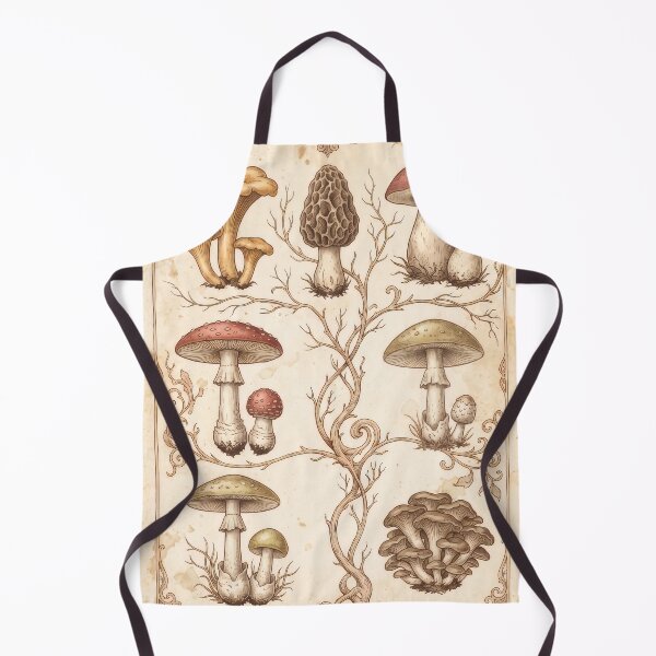 Item preview, A Field Guide to Wild Mushrooms designed and sold by RedPeaStudio.