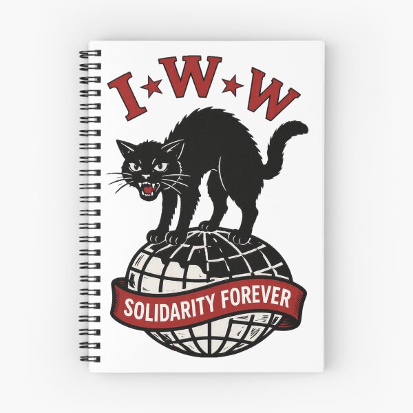 Item preview, Iww Black Cat Symbol designed and sold by devonclemon.