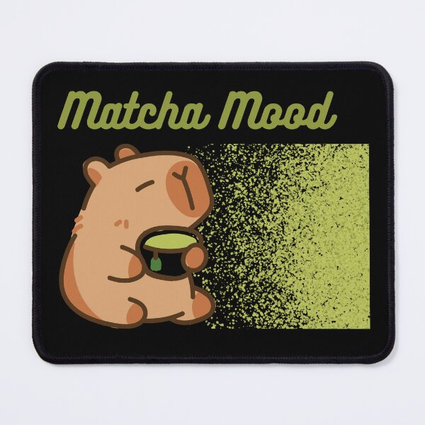 Item preview, Matcha Mood Capy designed and sold by monika-arthing.