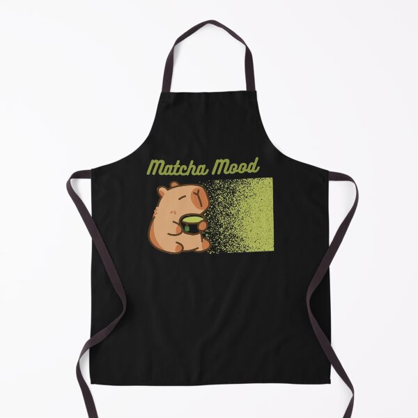 Aperçu de l'œuvre Matcha Mood Capy créée et vendue par monika-arthing.