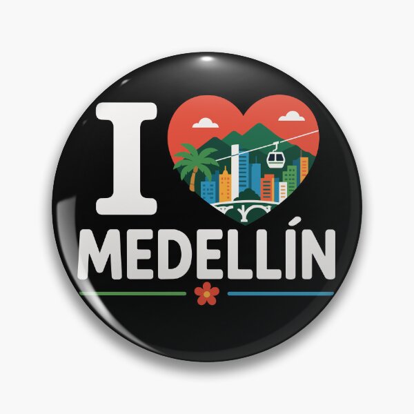 Item preview, I Love Medellín Colombia Paisa City Pride Art designed and sold by crouchingpixel.