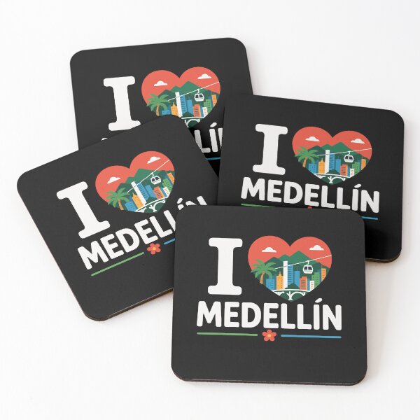 Item preview, I Love Medellín Colombia Paisa City Pride Art designed and sold by crouchingpixel.