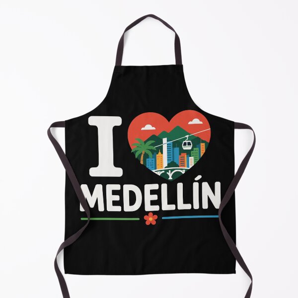 Item preview, I Love Medellín Colombia Paisa City Pride Art designed and sold by crouchingpixel.