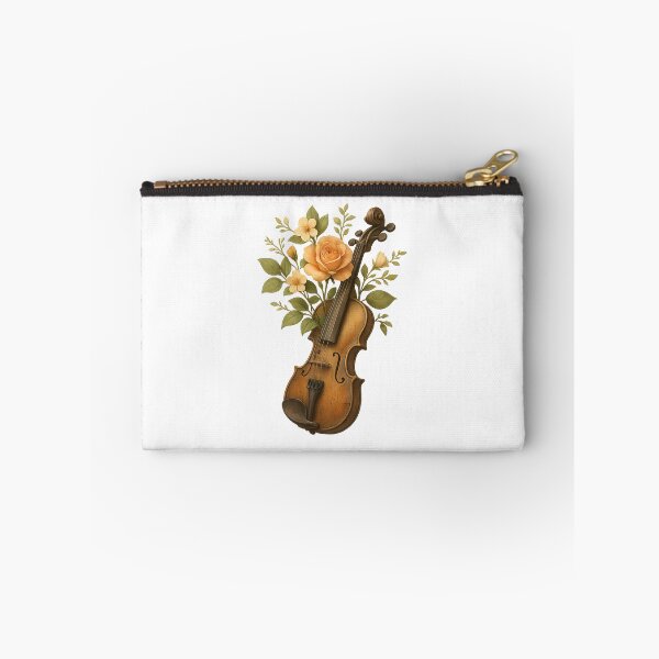 Item preview, Floral Violin – Romantic Music and Flowers designed and sold by Yomere.