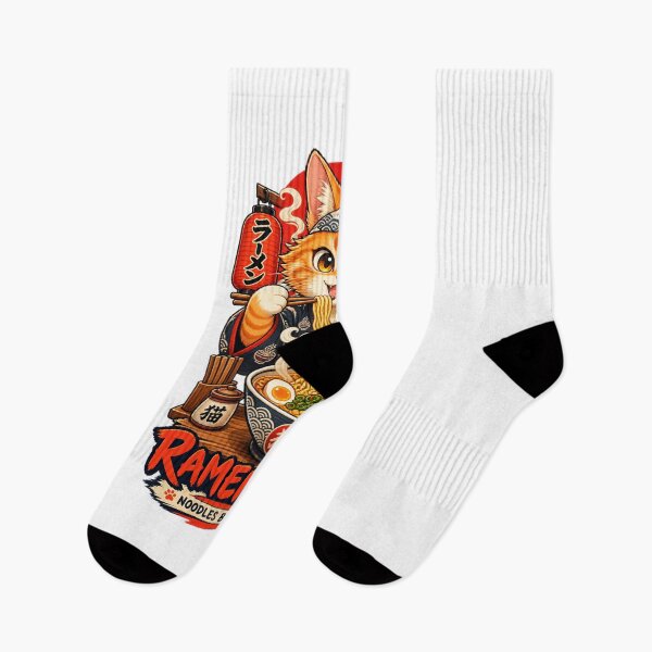 Item preview, Cute Anime Ramen Cat Noodle Lover designed and sold by WelLarsDigitals.
