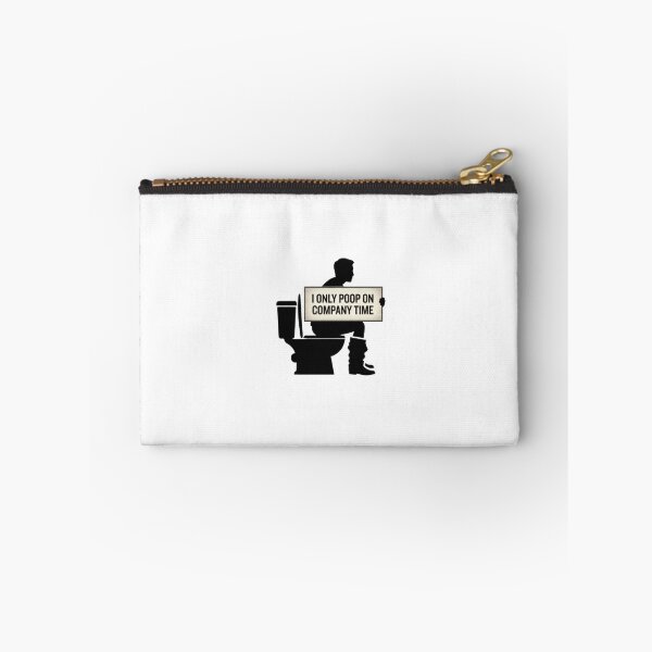 Item preview, I only poop on company time  designed and sold by 1guy1girl.