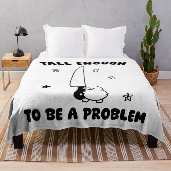 Item preview, Tall Enough To Be A Problem Funny Duck Humor designed and sold by HeatherRoden.