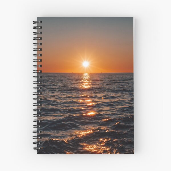 Item preview, Brilliant Ocean Sunset Golden Reflections Peaceful Coastal Landscape Photography designed and sold by EL-Lebedenko.