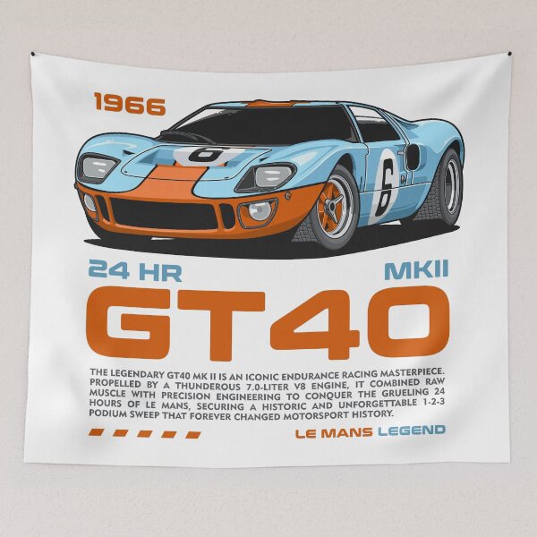 Item preview, GT40 MK II 1966 LE MANS LEGEND designed and sold by squeal tires.