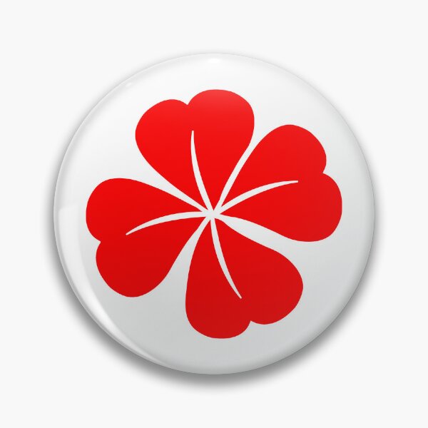 Item preview, Red Four Leaf Clover Lucky Irish Charm designed and sold by pattern-archive.
