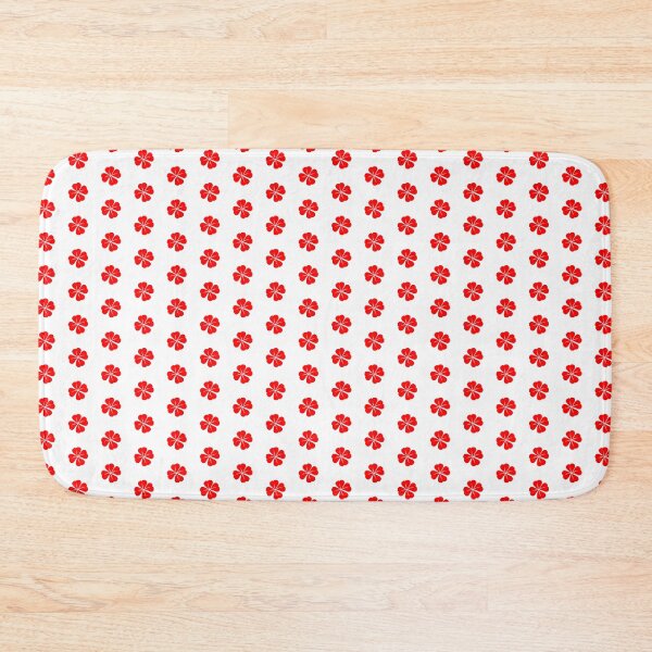 Item preview, Red Four Leaf Clover Lucky Irish Charm designed and sold by pattern-archive.