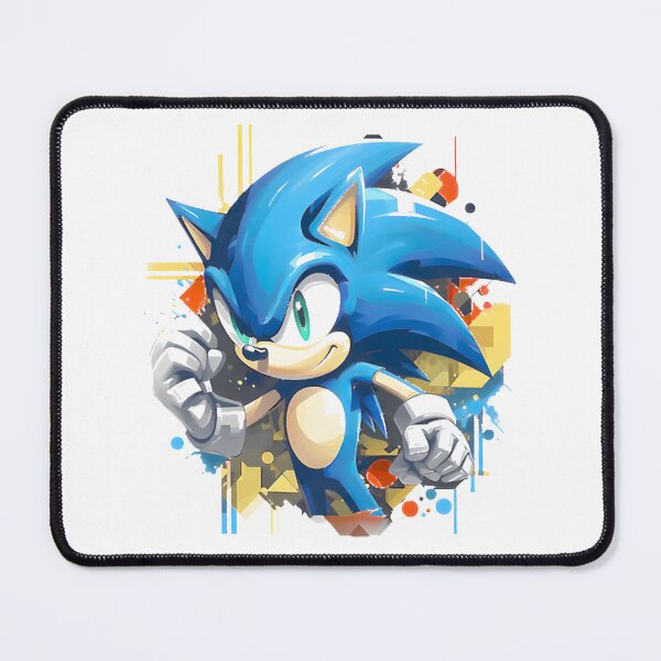 Item preview, Classic Sonic The Hedgehog Retro 90S Cartoon Gaming Art ⭐⭐⭐⭐⭐ designed and sold by M3Nx.