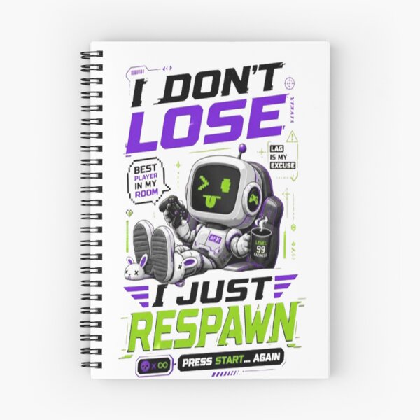 Item preview, Funny Robot Gamer Design designed and sold by StreetWave01.