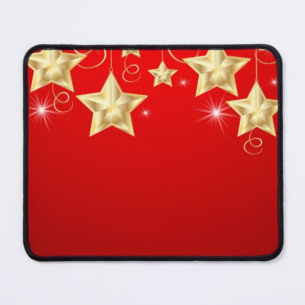 Item preview, Red background with golden stars designed and sold by Zhanna LL.