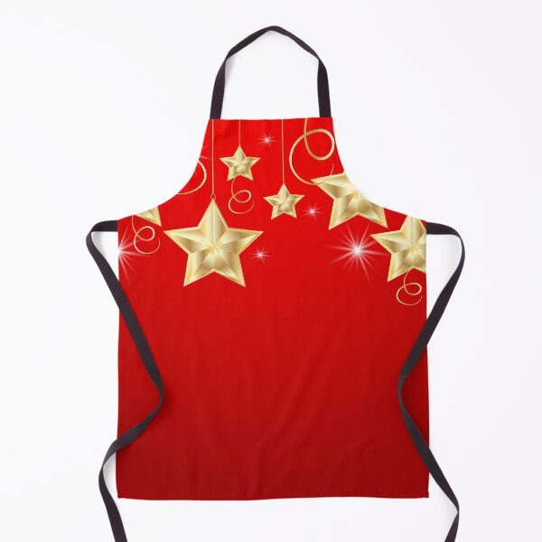 Item preview, Red background with golden stars designed and sold by Zhanna LL.