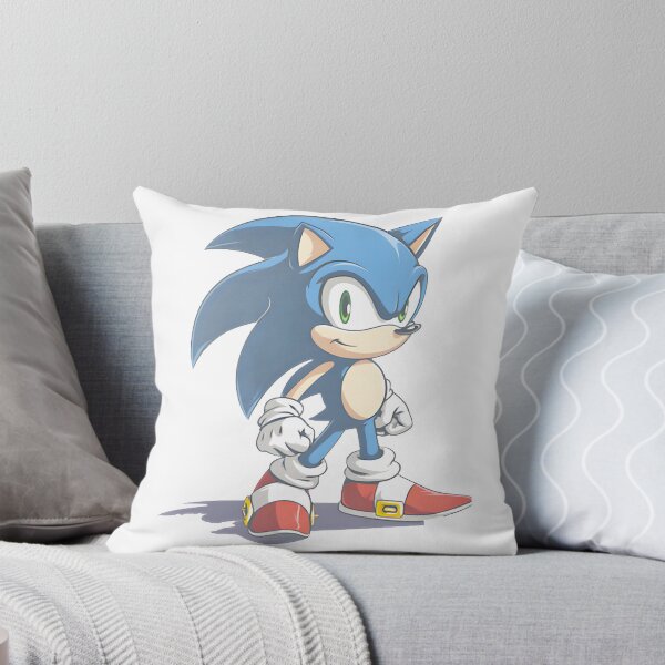 Item preview, Retro Sonic Classic Cartoon Art - Iconic Sega Fan Design PERFECT GIFT FOR YOU AND FRIENDS designed and sold by Sotiris Papadimas.