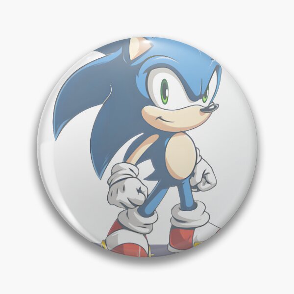 Item preview, Retro Sonic Classic Cartoon Art - Iconic Sega Fan Design PERFECT GIFT FOR YOU AND FRIENDS designed and sold by Sotiris Papadimas.