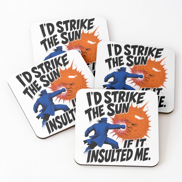 Item preview, I’d Strike the Sun Captain Ahab Comic Quote designed and sold by Fenay Designs.