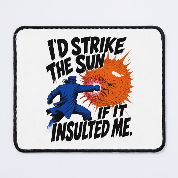 Item preview, I’d Strike the Sun Captain Ahab Comic Quote designed and sold by Fenay Designs.