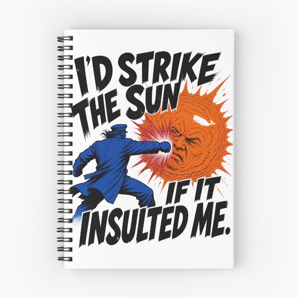 Item preview, I’d Strike the Sun Captain Ahab Comic Quote designed and sold by Fenay Designs.