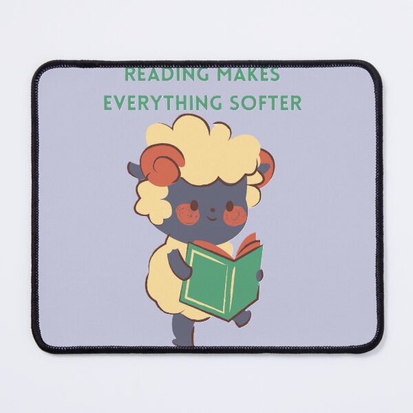 Item preview, Reading makes everything softer designed and sold by creativityisfun.