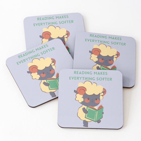 Item preview, Reading makes everything softer designed and sold by creativityisfun.