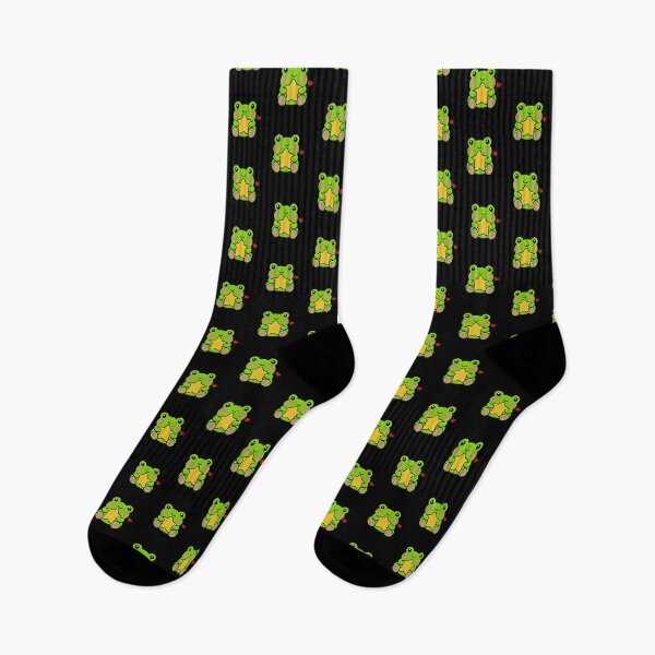 Item preview, Cute Frog Hugging Yellow Star Kawaii Embroidery Patch designed and sold by ColorSplash123.