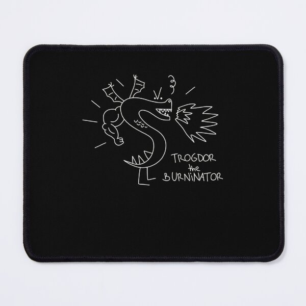 Item preview, Trogdor The Burninator Black designed and sold by ChrisanoWebb.