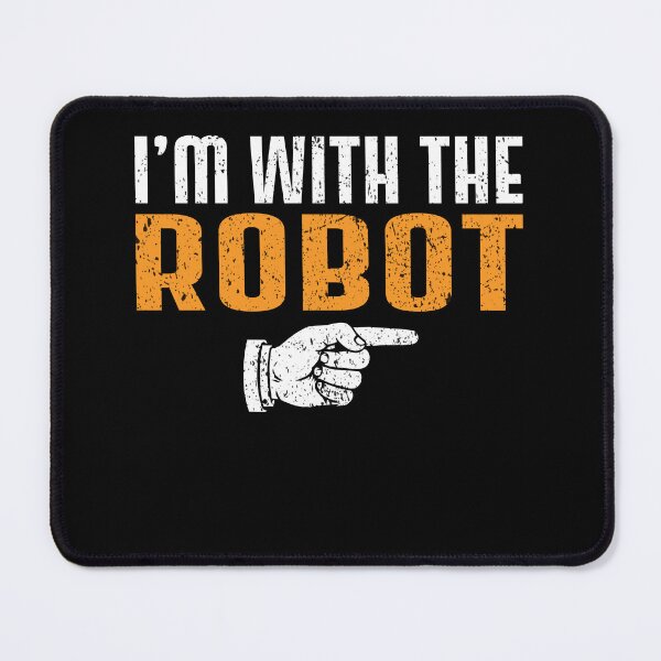 Item preview, I'm With The ROBOT Matching Couple Halloween designed and sold by mdmahabubur.