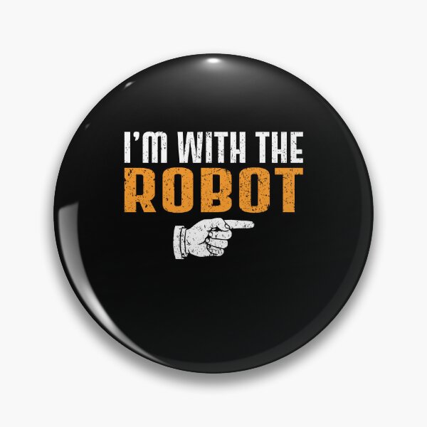 Item preview, I'm With The ROBOT Matching Couple Halloween designed and sold by mdmahabubur.