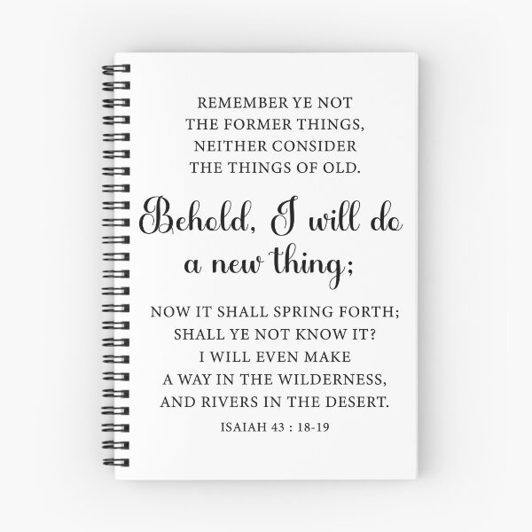 Item preview, Isaiah 43:18-19  designed and sold by corbrand.