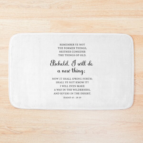 Item preview, Isaiah 43:18-19  designed and sold by corbrand.