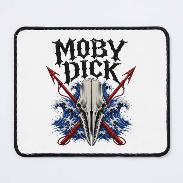 Item preview, Moby Dick Whale Skull and Crossed Harpoons designed and sold by Fenay Designs.