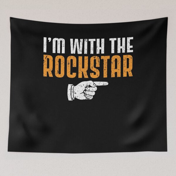 Item preview, I'm With The ROCKSTAR Matching Couple Halloween designed and sold by mdmahabubur.