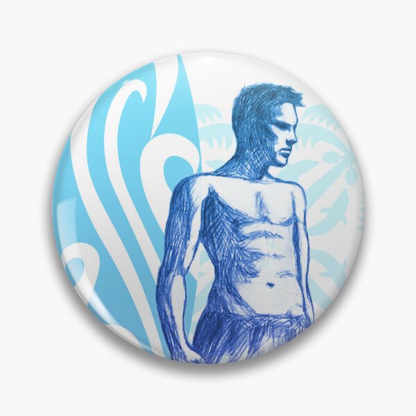 Item preview, Surfer Blue designed and sold by AndresJC.