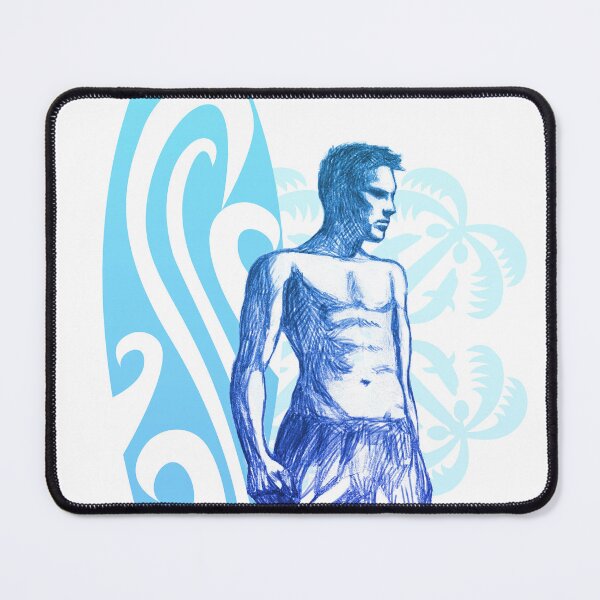 Item preview, Surfer Blue designed and sold by AndresJC.