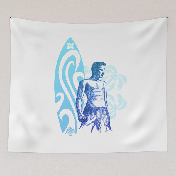Item preview, Surfer Blue designed and sold by AndresJC.