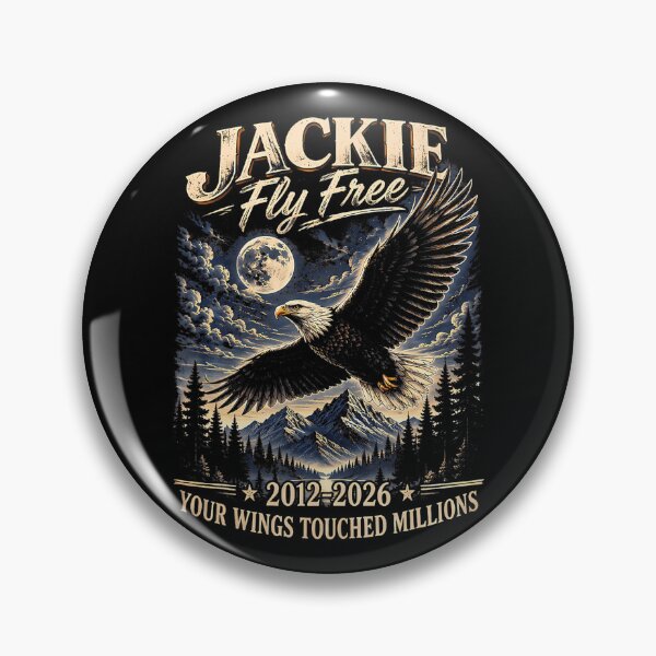 Item preview, Forever Watching The Sky Fly Free Jackie Eagle Memorial designed and sold by Coryconcetta.
