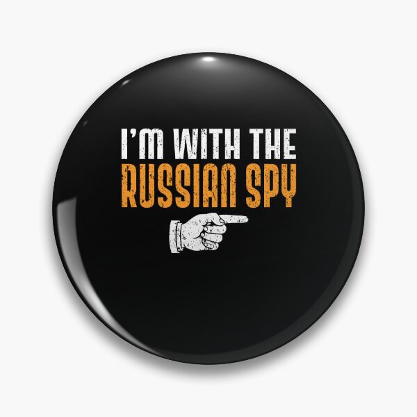 Item preview, I'm With The RUSSIAN SPY Matching Couple Halloween designed and sold by mdmahabubur.