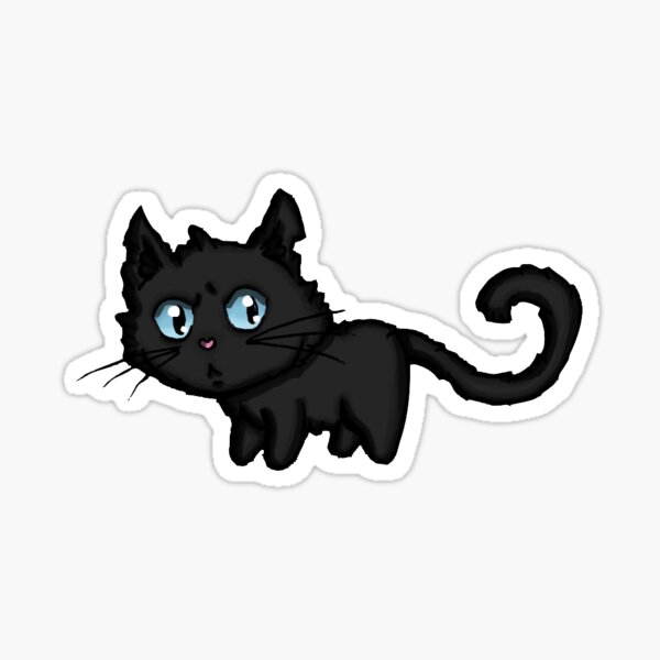 Coraline Cat Sticker