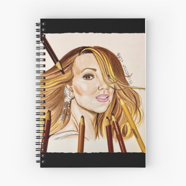 Item preview, Mariah Carey Colored Pencil designed and sold by BriMarlenaArt7.