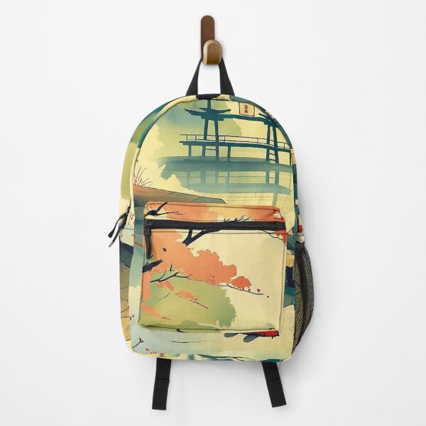 Item preview, Sitting in a Japanese Garden designed and sold by Old Barn Studios.