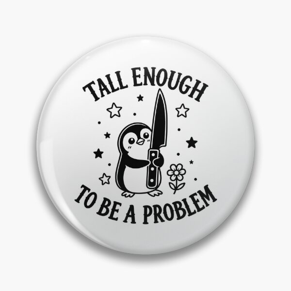 Item preview, Tall Enough To Be A Problem Funny Duck Humor designed and sold by HeatherRoden.