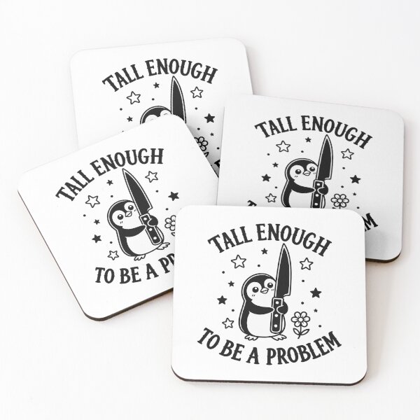 Item preview, Tall Enough To Be A Problem Funny Duck Humor designed and sold by HeatherRoden.