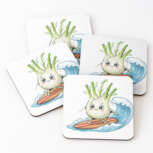 Item preview, Kawaii Fennel On The Wave  designed and sold by YOFANTZ!.