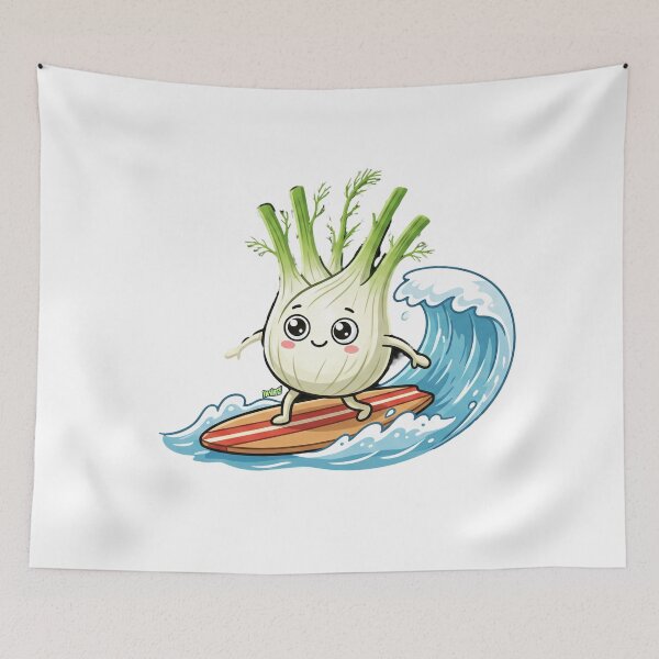 Item preview, Kawaii Fennel On The Wave  designed and sold by YOFANTZ!.