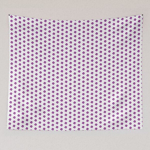 Item preview, Purple Four Leaf Clover Lucky Irish Charm designed and sold by pattern-archive.