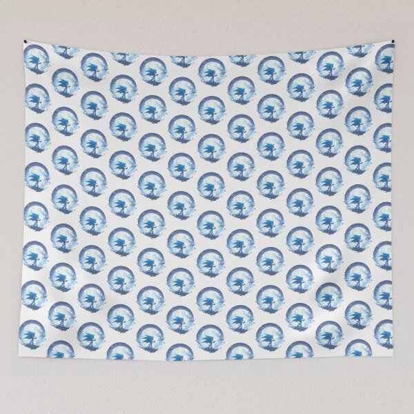 Item preview, Classic Sonic Cartoon Art - Retro Gaming Fan Art LIMITED EDITION designed and sold by Sotiris Papadimas.